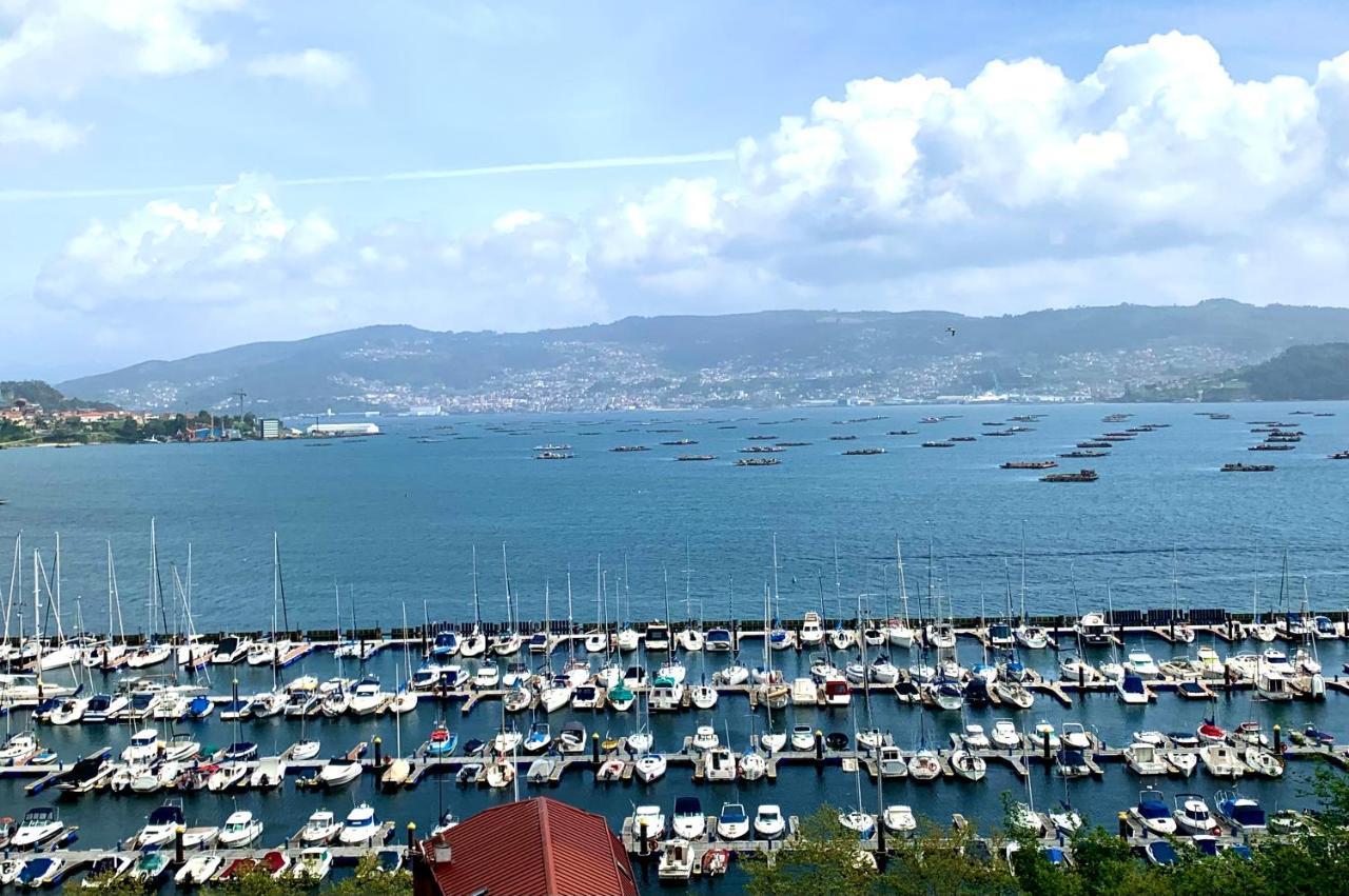 Apartamento Con Vistas Al Mar Y A Vigo En Moana 아파트 외부 사진